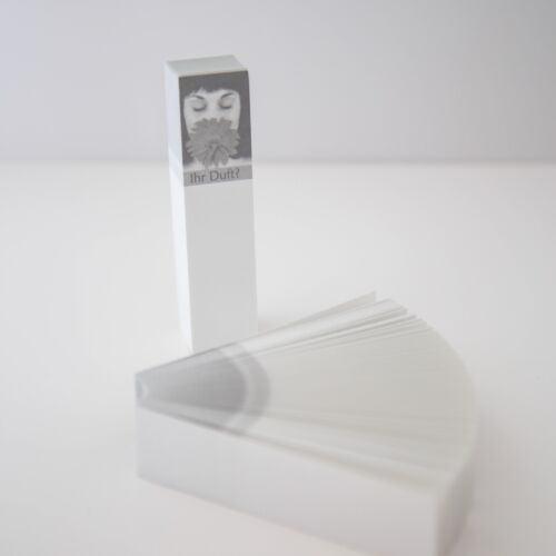 100 x Papierstreifen Duftstreifen Riechstreifen Teststreifen Parfum