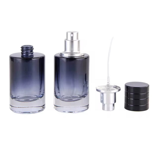 Parfümflasche nachfüllbar 100 ml Glas schwarz - parfumscout24